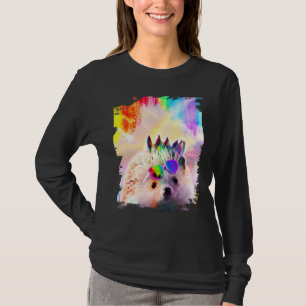 Camiseta Hedgehog Arcoiris Con Gafas De Amor