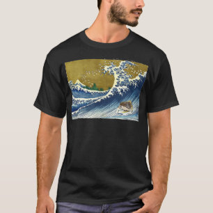 Camiseta Hedgehog Art Tee de Surfing Japonés