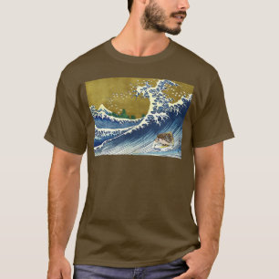 Camiseta Hedgehog Art Tee de Surfing Japonés