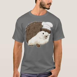 Camiseta Hedgehog Cook Chef Gorra