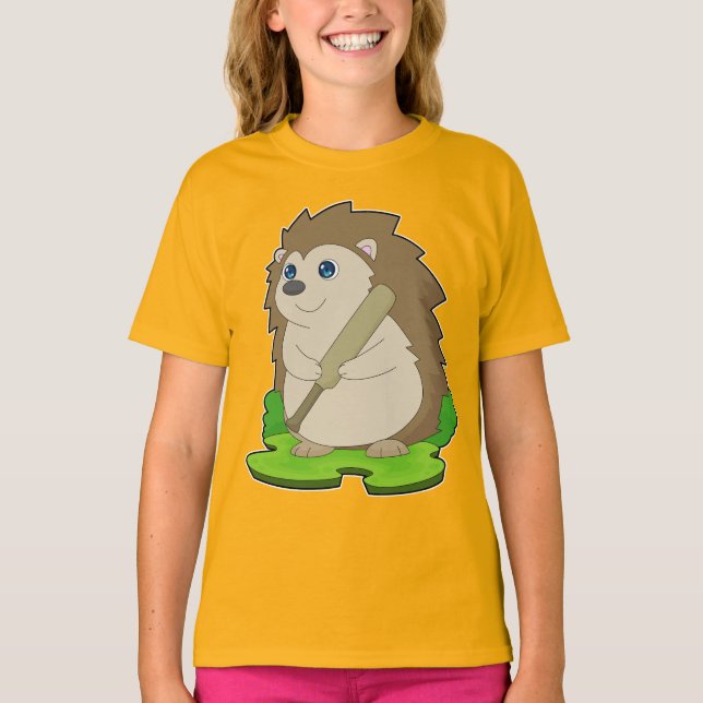 Camiseta Hedgehog Cricket (Anverso)