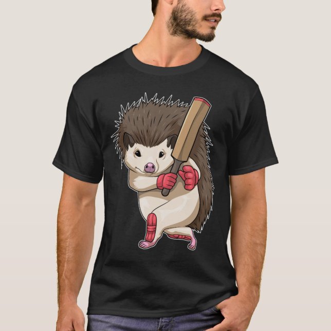 Camiseta Hedgehog Cricket (Anverso)