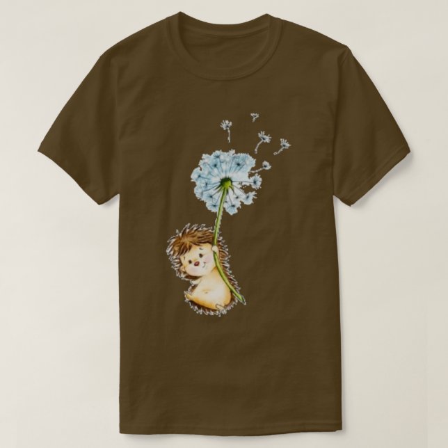 Camiseta Hedgehog dandelion Stickes (Diseño del anverso)