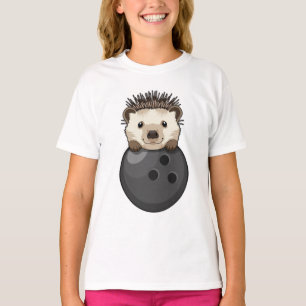 Camiseta Hedgehog en el Bowling con bolas