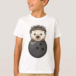 Camiseta Hedgehog en el Bowling con bolas