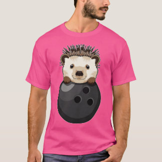 Camiseta Hedgehog en el Bowling con bolas