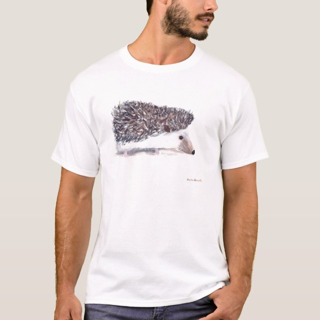 Camiseta Hedgehog fauna silvestre fauna silvestre lindo acu (Anverso)