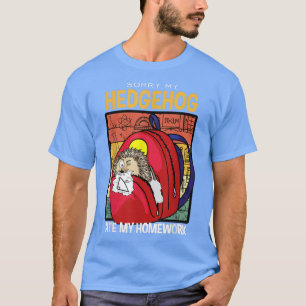 Camiseta Hedgehog Furze-pig Owner Hedgehog Lover Student Fu