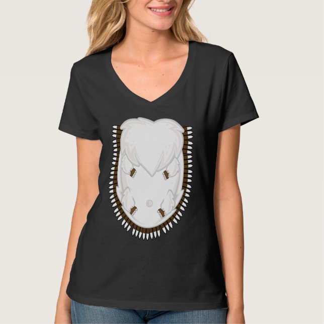 Camiseta Hedgehog Halloween Costume Cute Belly Hairy Men Wo (Anverso)