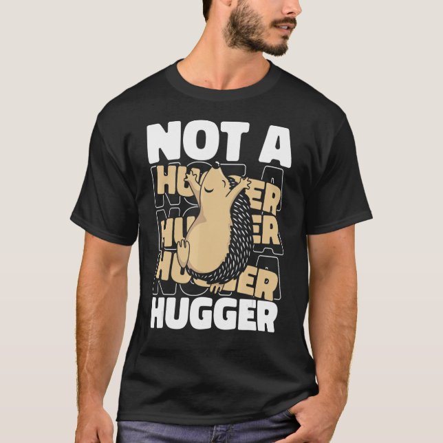Camiseta Hedgehog Hedgehogs Pricky Hoglet Hugger (Anverso)