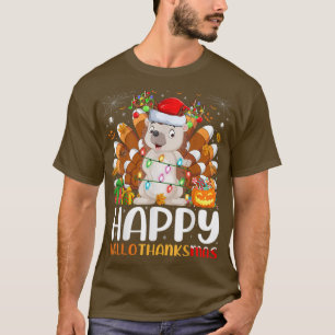 Camiseta Hedgehog Lover Navidades de Halloween Feliz Hallot