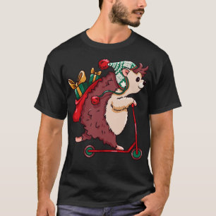 Camiseta Hedgehog, Navidades de peluche, en Scooter