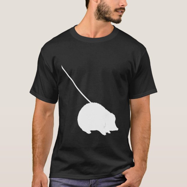 Camiseta Hedgehog on a Leash  Cute  Pet Animal (Anverso)