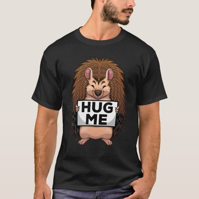 Camiseta Hedgehog Para Hombres Mujeres Porcupine Hedgehog (Anverso)