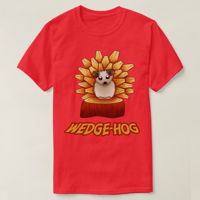 Camiseta Hedgehog para penter Wood Worker (Diseño del anverso)