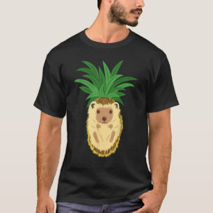 Camiseta Hedgehog Pineapple Clofit Art Gift H