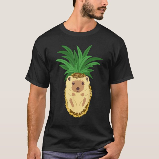 Camiseta Hedgehog Pineapple Clofit Art Gift H (Anverso)