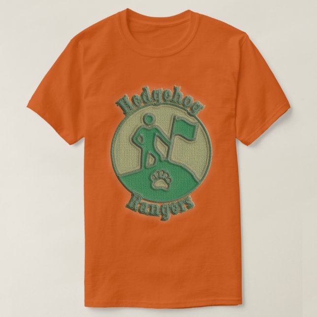 Camiseta Hedgehog Rangers (Diseño del anverso)