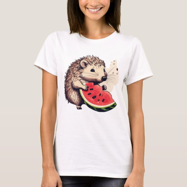 Camiseta Hedgehog reconfortante (Anverso)