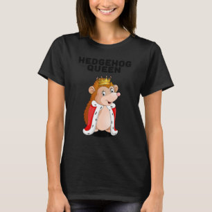 Camiseta Hedgehog Reina Chicas Hedgehog Mujeres Hedgehog