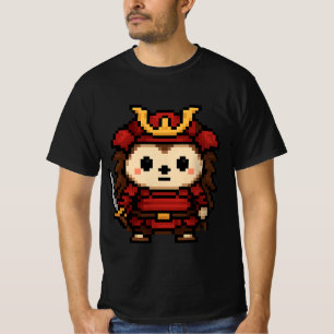 Camiseta hedgehog samurai