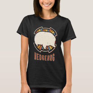 Camiseta Hedgehog Vintage Classic Retro Animal Love
