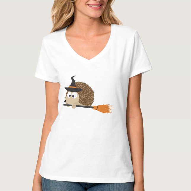 Camiseta Hedgehog Witch (Anverso)