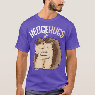 Camiseta Hedgehugs Hedgehog Mujeres Niños Chicas