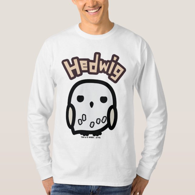 Camiseta Hedwig Cartoon Character Art (Anverso)