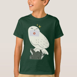 Camiseta Hedwig con carta Dibujo caprichoso