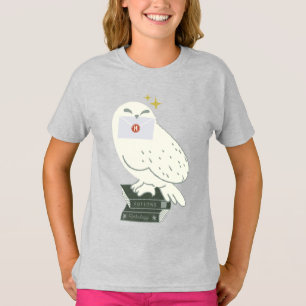 Camiseta Hedwig con carta Dibujo caprichoso