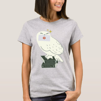 Camiseta Hedwig con carta Dibujo caprichoso