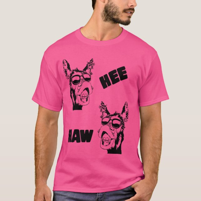 Camiseta Hee Haw, Guay, Funny Donkey (Anverso)