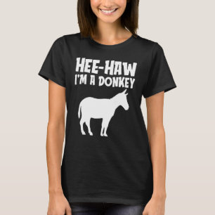 Camiseta Hee-Haw I m a Donkey Funny perezoso disfraz de Hal
