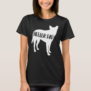 Camiseta Heeler Dad Divertida Dueña de Ganado Perro