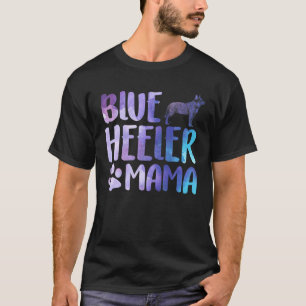 Camiseta Heeler Mama Australian Cattle Dog Mom Blue Heeler