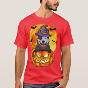Camiseta Heeler Witch Pumpkin Halloween Perro Lover Funny 