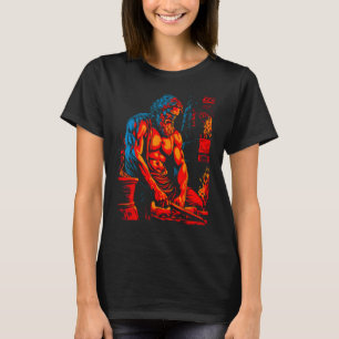 Camiseta Hefesto Mitología Griega Dios del Fuego 1