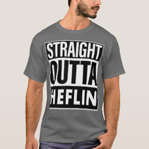 Camiseta Heflin Name Straight Outta Heflin