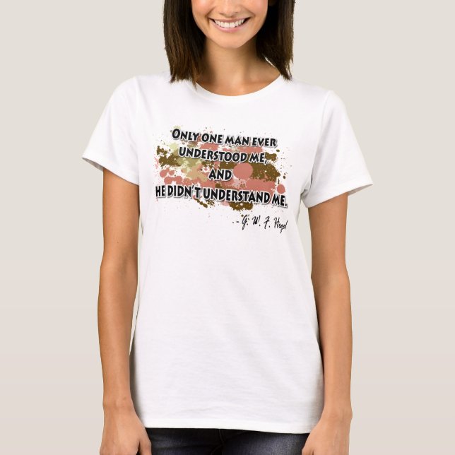 Camiseta Hegel (Anverso)