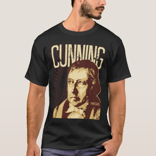 Camiseta Hegel -- Astuto (Anverso)