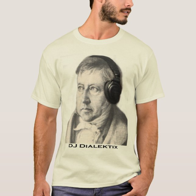 Camiseta Hegel - DJ Dialektix (Anverso)