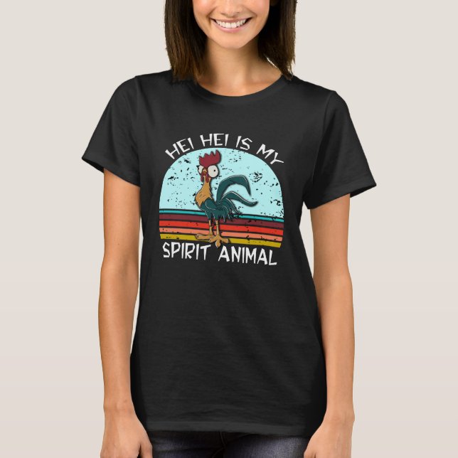 Camiseta hei hei es mi animal espiritual (Anverso)