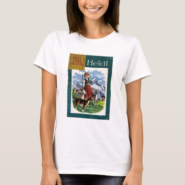 Camiseta Heidi - Historietas retro - Fantasía - Historietas (Anverso)