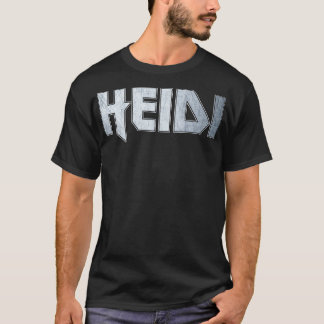 Camiseta Heidi metalizado fuerte