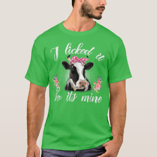 Camiseta Heifer lo dejé así que es gracioso granjero de vac
