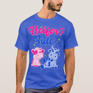 Camiseta Heifer o Bull Género Revelar Vaca