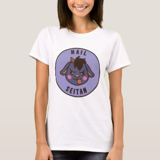 Camiseta Heil Seitan Cute Gracioso Vegan Goat Shirt