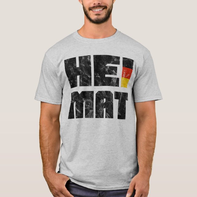 Camiseta Heimat, Alemania, Hogar, Patria (Anverso)