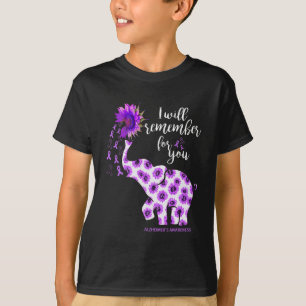 Camiseta Heimerheimer Awareness Elephant Tu Ttle Es Mi Tatu
